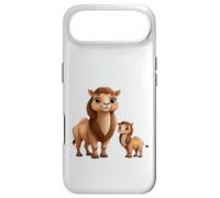 Cute Camel Mom Baby Cartoon Desert Animal Case for iPhone Air