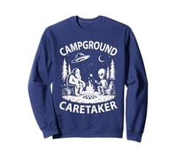 Cute CAMPGROUND CARETAKER Alien Bigfoot Alien Bigfoot Sweatshirt