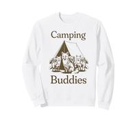 Cute Camping Foxes Fox Camp Hike Hiking Vacation Holiday Sweatshirt