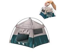 Cute Camping Small Tent Model Toy - 18.5cm / 7.21" Cloth Mini Tent, Exquisite Design for Display & Play, Ideal Educational Gifts for Kids