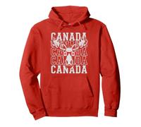 Cute CANADA Day Moose Kids Roots Vacay Flag Spirit Matching Pullover Hoodie