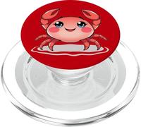Cute Cancer Zodiac Crab - Adorable Astrology PopSockets PopGrip for MagSafe
