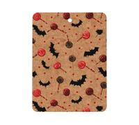 Cute Candy Bats Pattern Car Air Freshener Aromatherapy Tablets Hanging Scented Cards for Rooms Bathrooms Wardrobe Square
