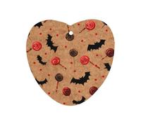 Cute Candy Bats Pattern Car Air Freshener Aromatherapy Tablets Hanging Scented Cards for Rooms Bathrooms Wardrobe Love form