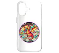 Cute Candy Dragon Fantasy Design - Colorful and Fun Artwork Case for iPhone 17