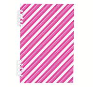 Cute Candy Journal Notebook, A5 Single Subject Spiral Notebook 60 Pages, Lined Spiral Notebooks, Journal for Men Womens Journals for Writing Christian College Supplies Writing Men