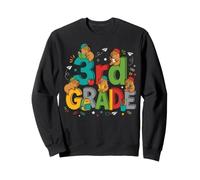 Cute Capybara 3rd Grade School First Day Student Sweatshirt