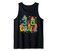 Cute Capybara 3rd Grade School First Day Student Tank Top