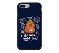 Cute Capybara and Turtle Anime Gamer Kawaii Gaming Animal Case for iPhone 7 Plus/8 Plus