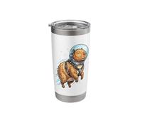 Cute Capybara Astronaut Outer Space Chill Astronomy Kids Stainless Steel Insulated Tumbler