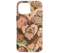 Cute Capybara Collage Happy Capybaras Summer Case for iPhone 16 Pro Max