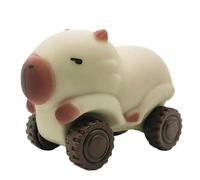 Cute Capybara Cozy Squeeze Car with Wheels, Portable Vent Toy for Kids & Adults