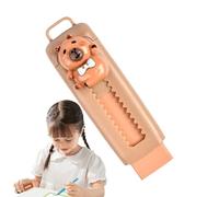 Cute Capybara Erasers - 82x25 Mm Cartoon Pencil Erasers, Push-Pull Rubber Drawing Eraser | Cute Stationery Supplies for School, Art, Homework, Classroom Use | Kids, Students, Gift Ideas