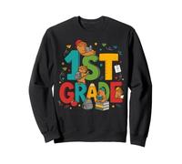 Cute Capybara First Grade Student School Design Sweatshirt