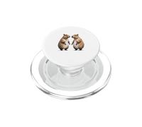 Cute Capybara Friends Illustration PopSockets PopGrip for MagSafe