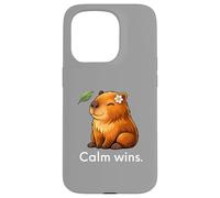 Cute Capybara Funny Chill Animal Lover Sweet Rodent Design Case for iPhone 15 Pro