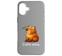 Cute Capybara Funny Chill Animal Lover Sweet Rodent Design Case for iPhone 16 Plus