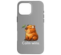 Cute Capybara Funny Chill Animal Lover Sweet Rodent Design Case for iPhone 16 Pro Max