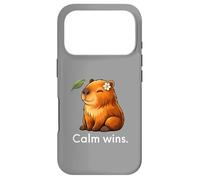 Cute Capybara Funny Chill Animal Lover Sweet Rodent Design Case for iPhone 17 Pro