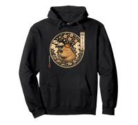 Cute Capybara Funny Zen Kids Boys Girls Japanese Artwork Pullover Hoodie