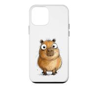Cute Capybara Hand Drawn Sketch Drawing Doodle Case for iPhone 12 mini