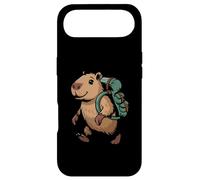 Cute Capybara Hiker Backpacking Camping Adventure Case for iPhone Air