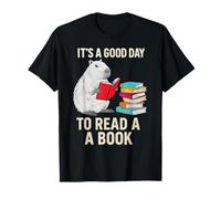 Cute Capybara It's a Good Day to Read a Book World Book Day T-Shirt