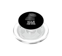 Cute Capybara "Let's Be Friends Fur-Ever" PopSockets PopGrip for MagSafe