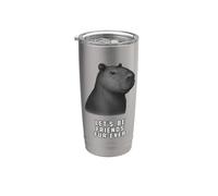 Cute Capybara Let's Be Friends Fur-Ever Stainless Steel Insulated Tumbler
