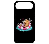 Cute Capybara On Pool Float Drinking Bubble Tea Lover Girls Case for iPhone Air