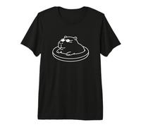 Cute Capybara Pool Float Summer Chill Vibes Lover Bullet Premium T-Shirt
