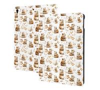 Cute Capybara Q Print Compatible with ipad air 3rd Generation Case Cover, Tablet Cases Compatible with ipad Pro Case 10.5 Inch, Auto Wake/Sleep, Folio Stand