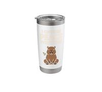 Cute Capybara Stress Relief No Stress Chill Life Relaxing Stainless Steel Insulated Tumbler