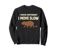 Cute Capybara Stress Relief No Stress Chill Life Relaxing Sweatshirt