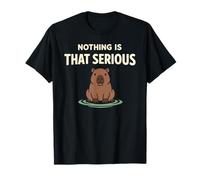 Cute Capybara Stress Relief No Stress Chill Life Relaxing T-Shirt