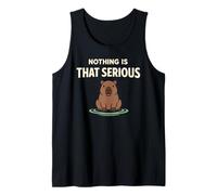 Cute Capybara Stress Relief No Stress Chill Life Relaxing Tank Top