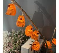 Cute Capybara String Lights Battery Operated Animal Shape Capybara Bear LED Fairy Light Cartoon Capybaras Teddy Night Lights for Halloween Christmas Birthday Bedroom Decoration (1.65m/10led)