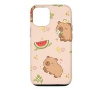 Cute Capybara Watermelon Kawaii Aesthetic Capy Animals Case for iPhone 12/12 Pro