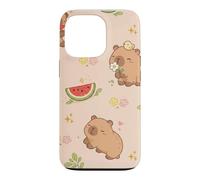 Cute Capybara Watermelon Kawaii Aesthetic Capy Animals Case for iPhone 13 Pro