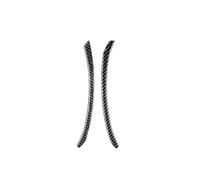 cute car accessories Car Interior Instrument Panel Side Strip Sticker Accessories For Accord 10th Gen 2018-2021 car auto parts(Black,LHD)