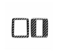 cute car accessories Car Window Button Lock Frame Decorative Carbon Look Sticker Auto Interior Accessories For 2008-2017 car auto parts