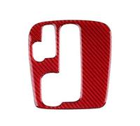 cute car accessories For Porsche For Cayenne 2003-2010 Gear Shift Panel Interior Sticker Accessories car auto parts(Red,A)
