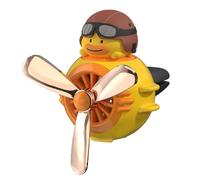 Cute Car Air Fresheners Pilot Duckling Scent Diffuser Cartoon Automotive Air Outlet Auto Decoration Yellow, Car Air Fresheners