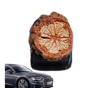 Cute Car Purse Hook, Self-Adhesive Key Hook for Car, Alloy Car Storage Hook, Fake Plant Design, Self-Adhesive Alloy Headphone Cable Holder, Vehicle Hook