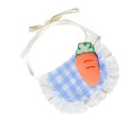 Cute Carrot Bandana For Cats & Dogs - Small Dog Bandanas | Decorative Collar Scarf For Cats, Puppies & Rabbits, Adjustable Pet Bandana, Comfortable Cat Collar For Small Pets, Fashionable Pet