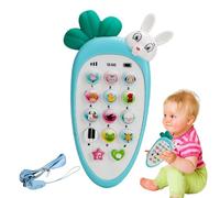 - Cute Carrot Design Cell Breathing Light Music Sounds Soft Teething Safe Material Interactive Sensory Development Learning | Playtime Early Learning