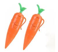 Cute Carrot Unique Design Pen Creative Carrot Writing Voice Recording Pen Practical School Supplies for Kids Student Carrot Signature Pen Easter Gift for Children (2pcs)