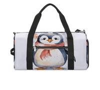 Cute Cartoon Animal Gym Bag Travel Duffel Bags for Men Women Large Weekender Bags Carry On Overnight Duffle Bag with Shoe Compartment for Workout, style, One Size