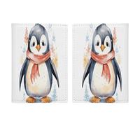 Cute Cartoon Animal Leather Passport Holder Covers Case Minimalist Passport Sleeve Travel Wallet Passport Book Holders for Women Men, style, 20.3x13.8cm