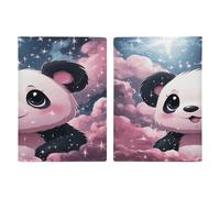 Cute Cartoon Animal Passport Holder Ultra Slim PU Leather Travel Document Organizer Compact Premium International US Passport Protector Cover for Women Men